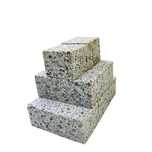 Kostka cięta płomieniowana 10x10x8 granitowa kamień naturalny