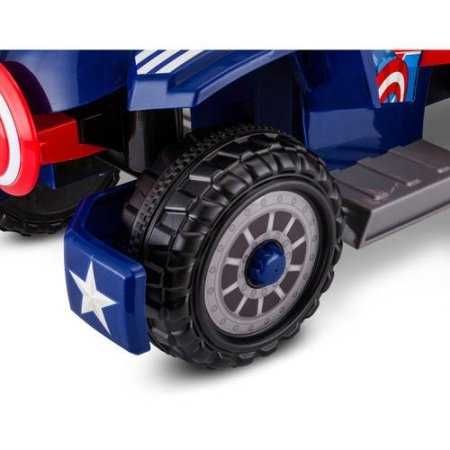 Quad dla dzieci Marvel Kapitan America elektryczny 6V