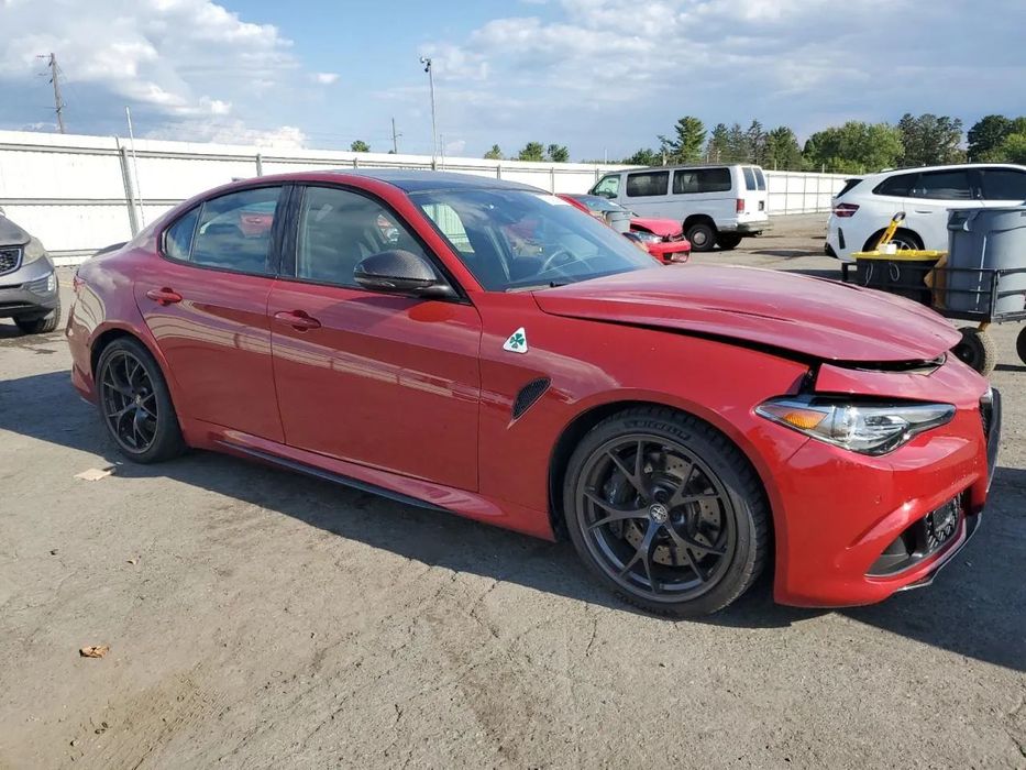 Alfa Romeo Giulia 2.9 V6 510 KM, Quadrifoglio, Lift, Rosso Competizione, pakiet Carbon!