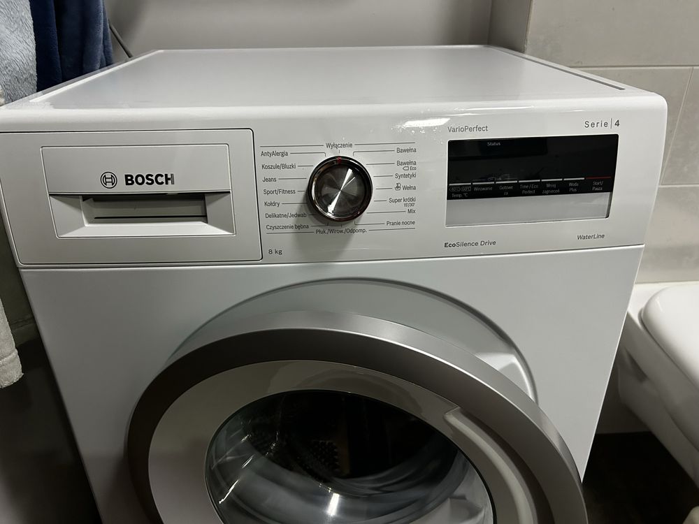 Pralka BOSCH serie 4 VarioPerfect WAN2826FPL  8kg, 1400 obr./min