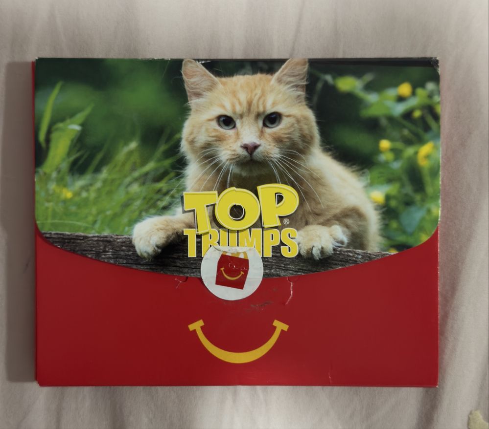 Jogo de cartas Top Trump de Gatos