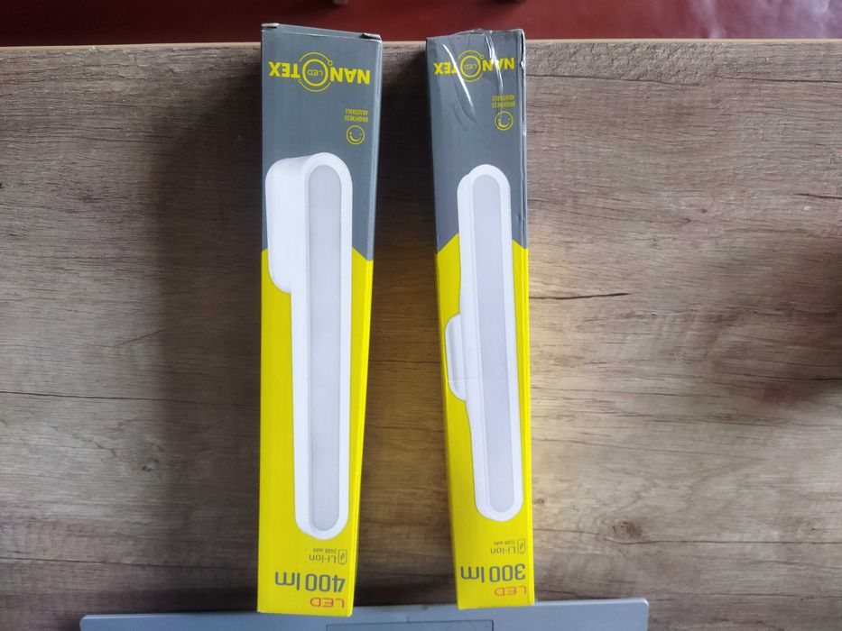 Лампа LED NANOTEX 300-400Lm Li-Ion 1200-2400mAh.