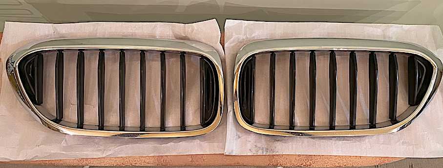 Решітка радіатора на BMW 5 G30, G31 2017- 2019 /хром рамка/_G301726
