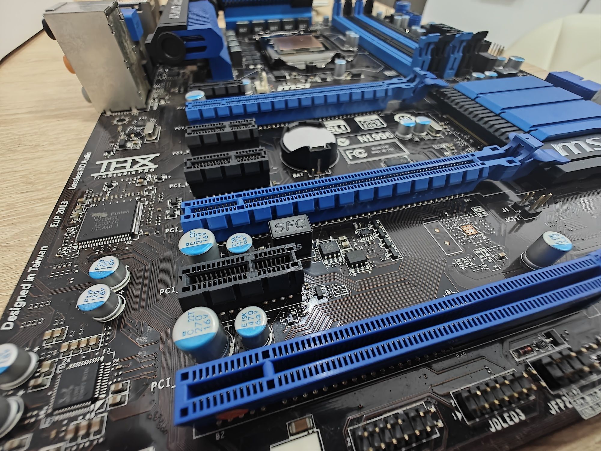 Płyta główna z procesorem MSI Z77A-GD55 + Intel Core i7 3770k Macho