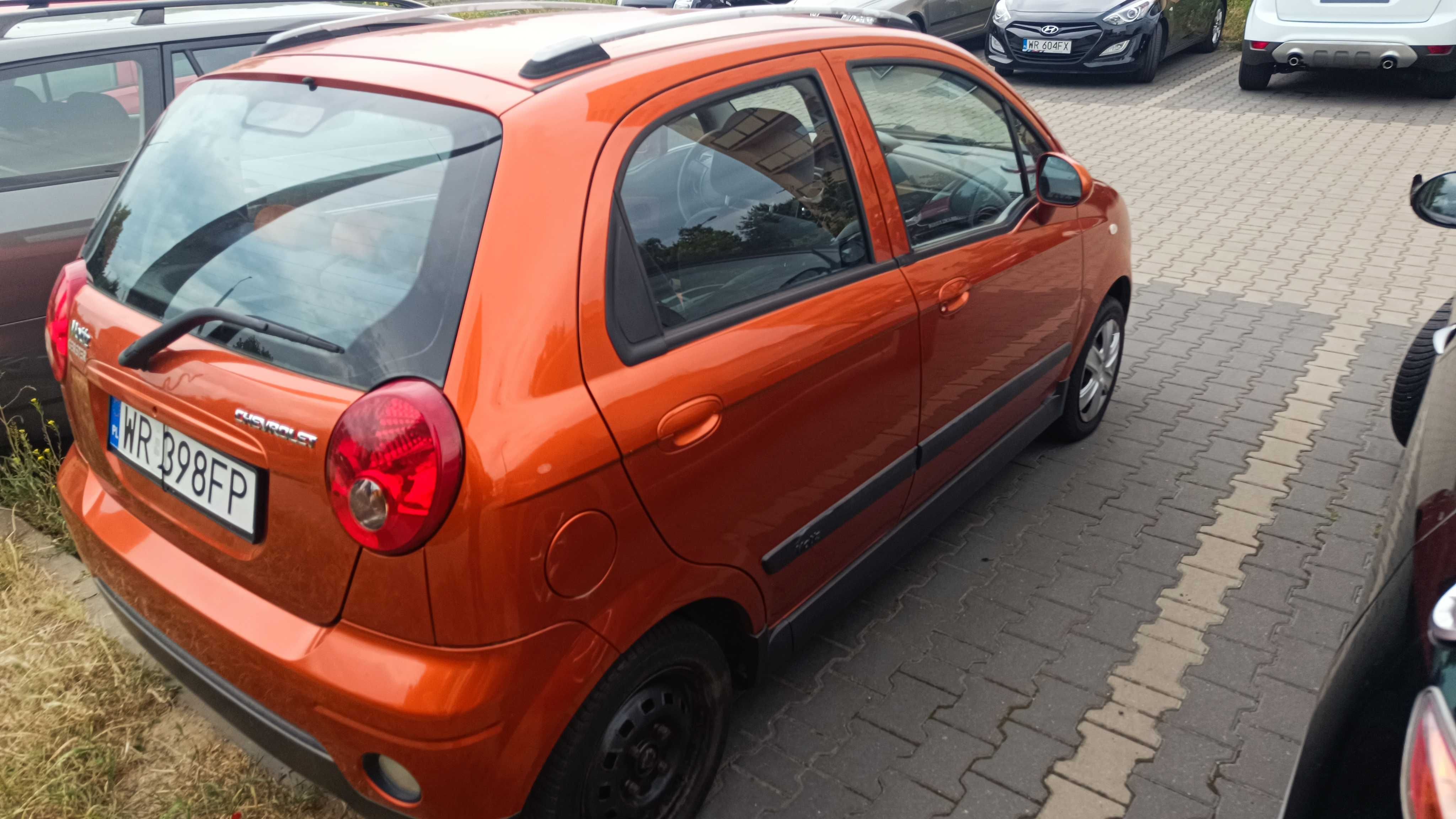 Chevrolet Matiz 2008 5d rudy b. dobry stan