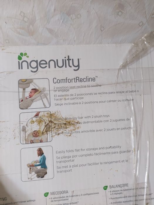 Дитячий заколисуючий центр Ingenuity True Speed