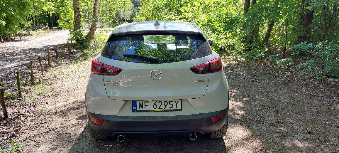 Mazda cx3 biała perła