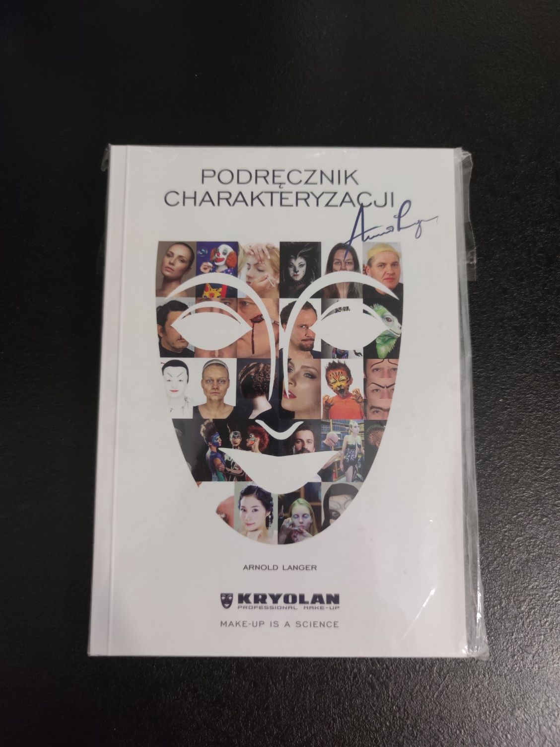 Kryolan podręcznik charakteryzacji Kryolan nowy folia art 7020