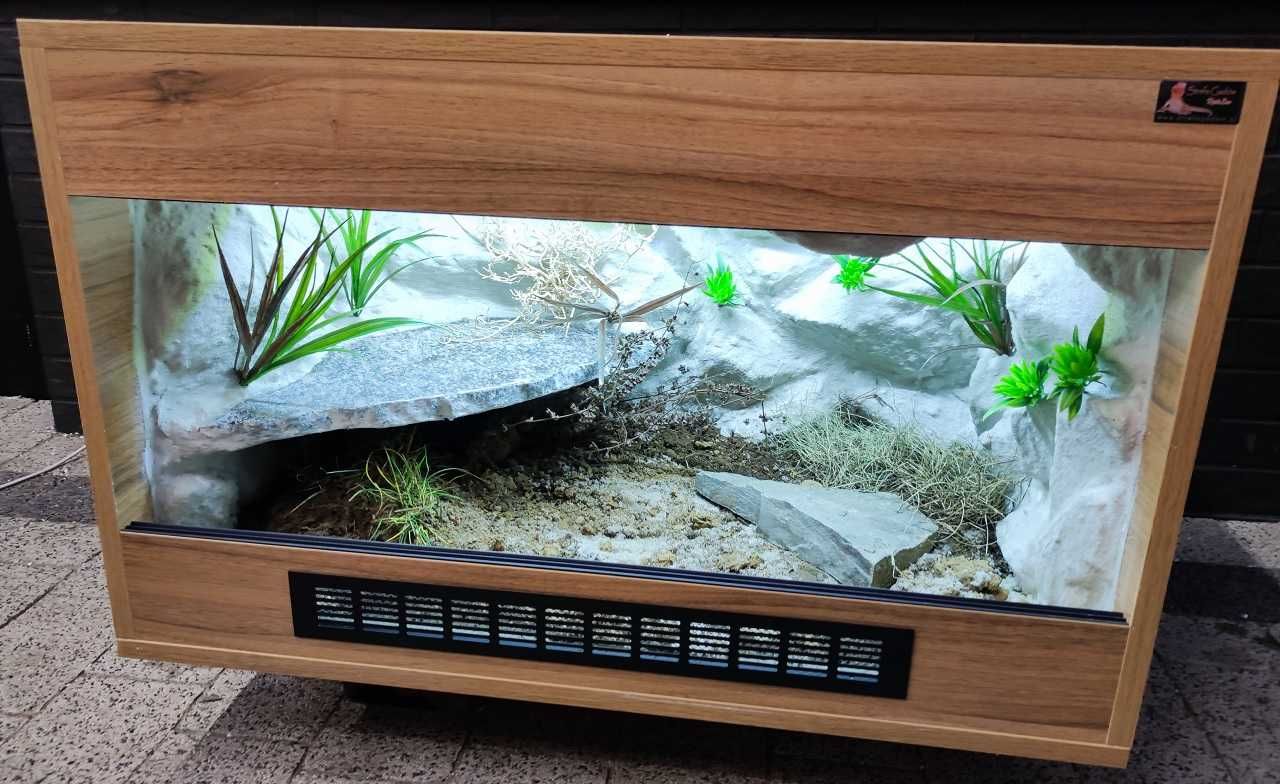 Terrarium nr512  dla żółwia lądowego  80/50/50 - NA ZAMÓWIENIE