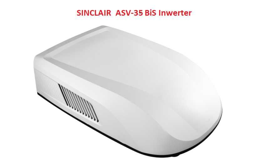 Klimatyzacja dachowa SINCLAIR ASV35BiS  Inwerter  do Kampera-Przyczepy