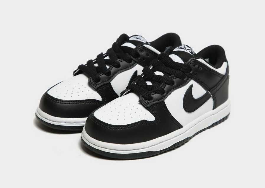 Детские кожаные кроссовки Nike Dunk Low (28р.18см.)
