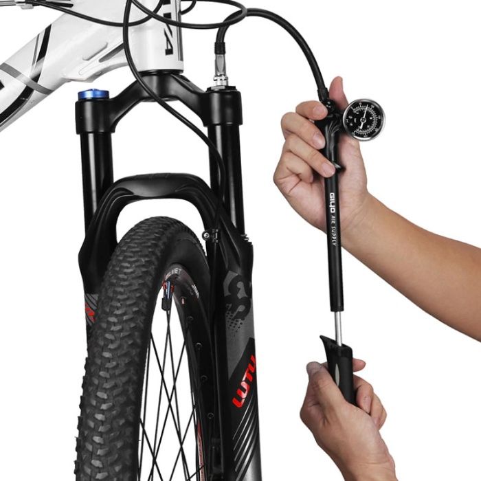 Насос высокого давления GIYO 300 psi (20 бар) для вилки велосипеда