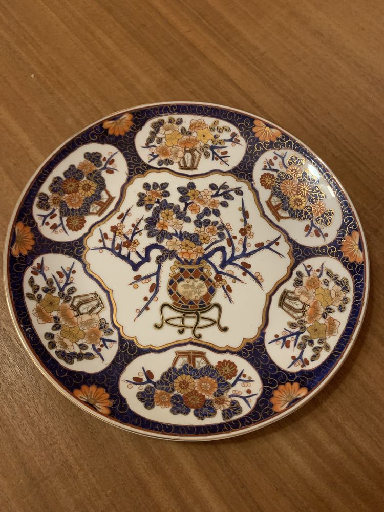 Pratos de porcelana de Macau