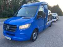 Mercedes-Benz Sprinter 319 CDI 3.0 V6 190KM 100% Serwis ASO MB Laweta Prestige NPS  I Właściciel Bezwypadkowa Automat Webasto Kabina Spojkar NPS Hak 3,5t
