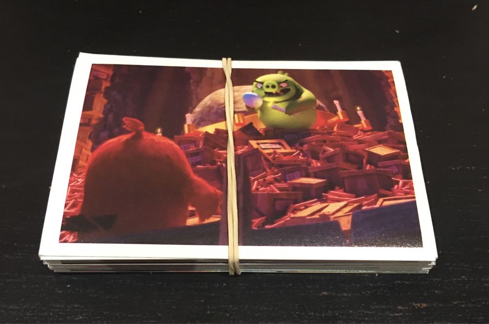 Cartas dos angry birds 2 - continente