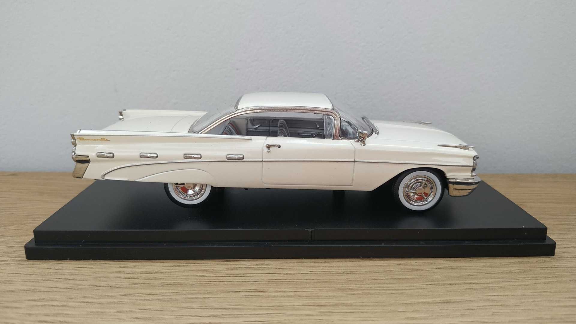 Pontiac Bonneville 1959 Hardtop white (GFCC) 1/43 1:43