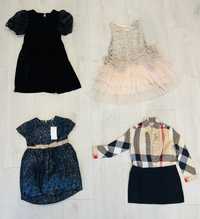 Zestaw ubran dla dziewczynki w rozmiarze 104-134