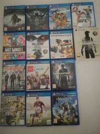 Jogos como novos, com selo de venda, PS4