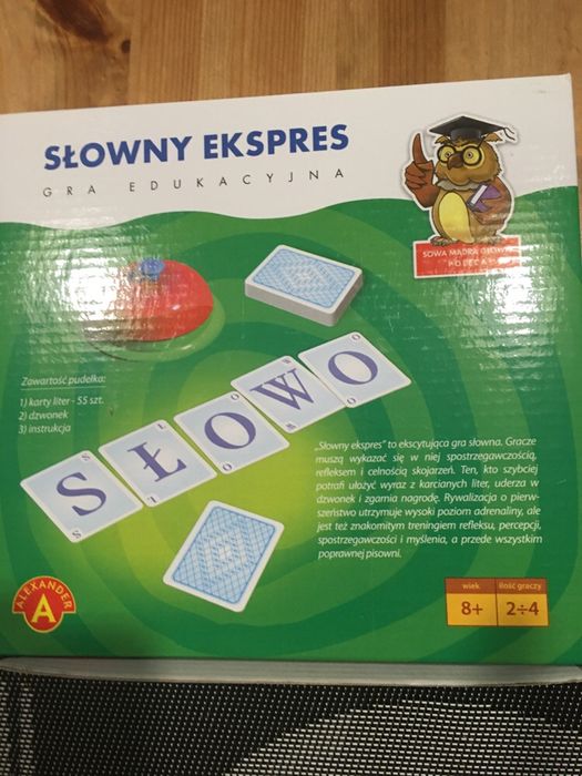 Mądra sowa ,, Słowny ekspres”