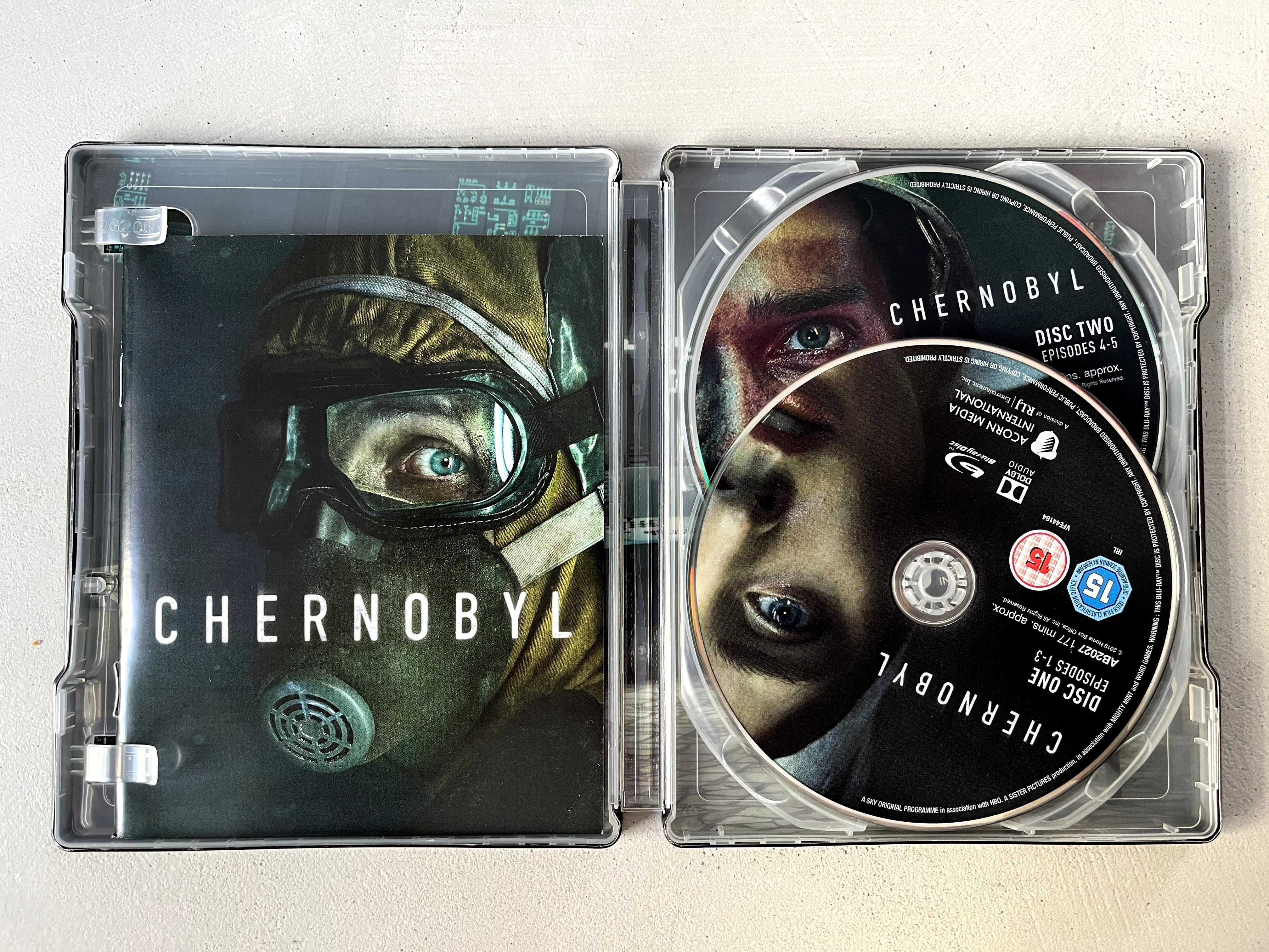 Chernobyl (2 Blu-ray) Steelbook. Nowa!