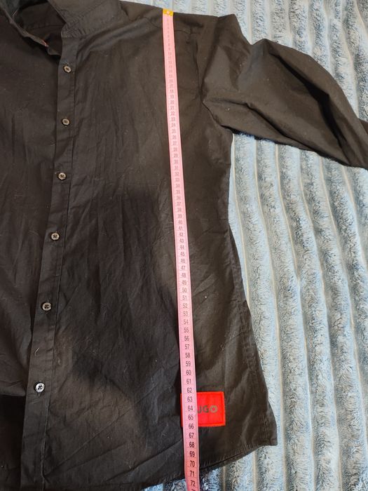 Сорочка  HUGO. Ero3-W 50475687 Чорний Extra Slim Fit