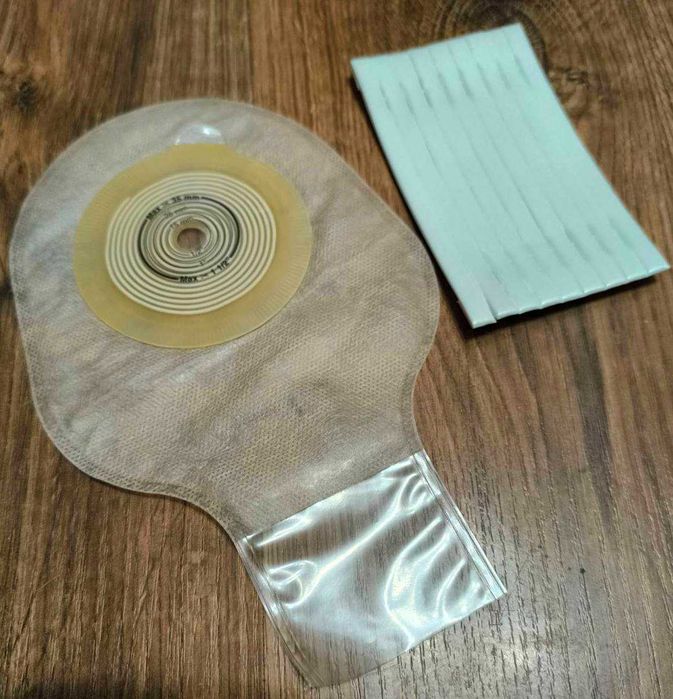 Калоприймачі стомічні (однокмпонентні, дитячі, відкриті, прозорі)