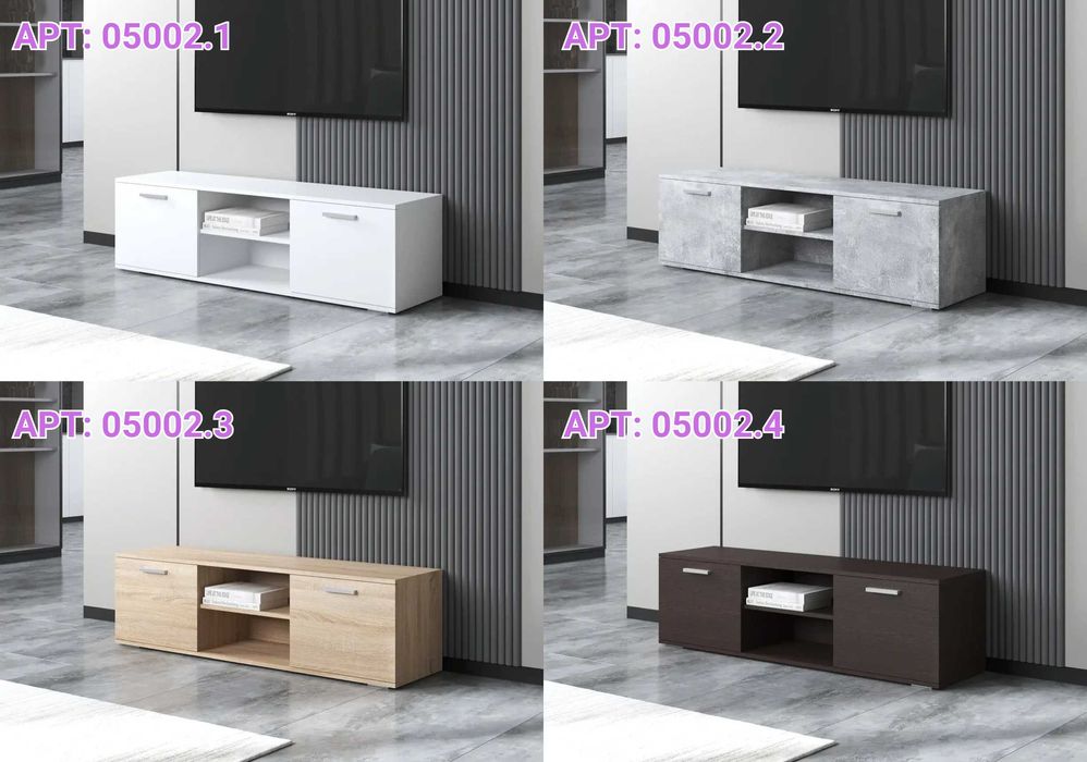 ОПЛАТА ЧАСТИНАМИ‼️Тумба для телевізора з 2 висувними ящиками з ЛДСП