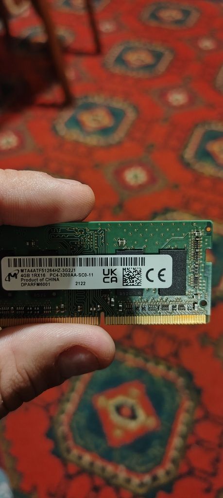 Оперативна память для ноутбука/моноблока DDR4