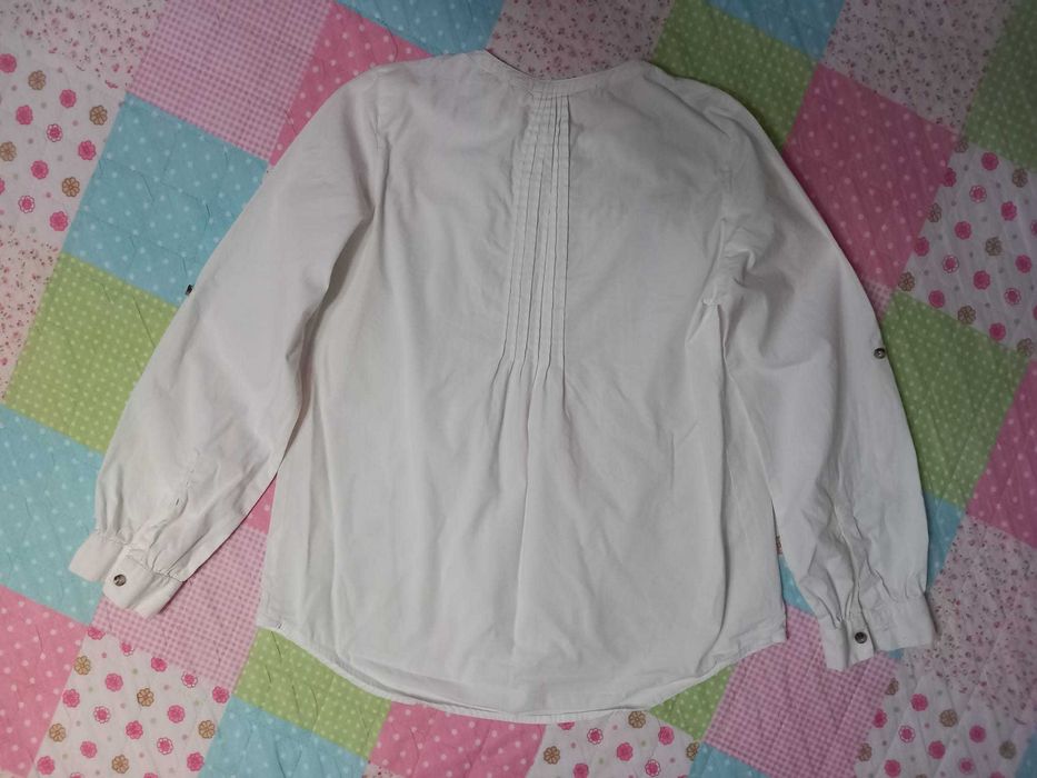 Blusa branca Zippy, tamanho 12 anos
