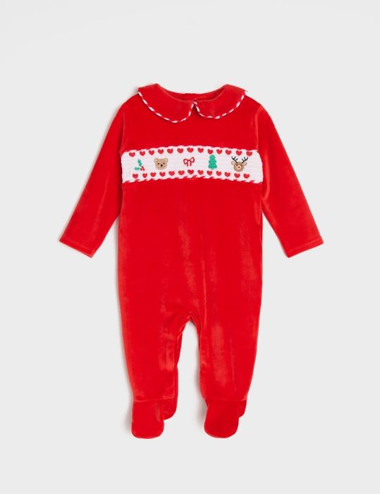 Новий велюровий чоловічок 74 розмір. Новорічний чоловічок.