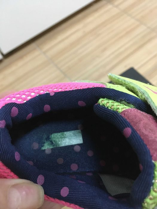 Брендові кросівки на дівчинку Benetton.