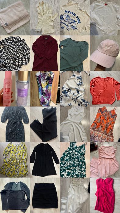 Paczka ubrań damskich rozmiar S