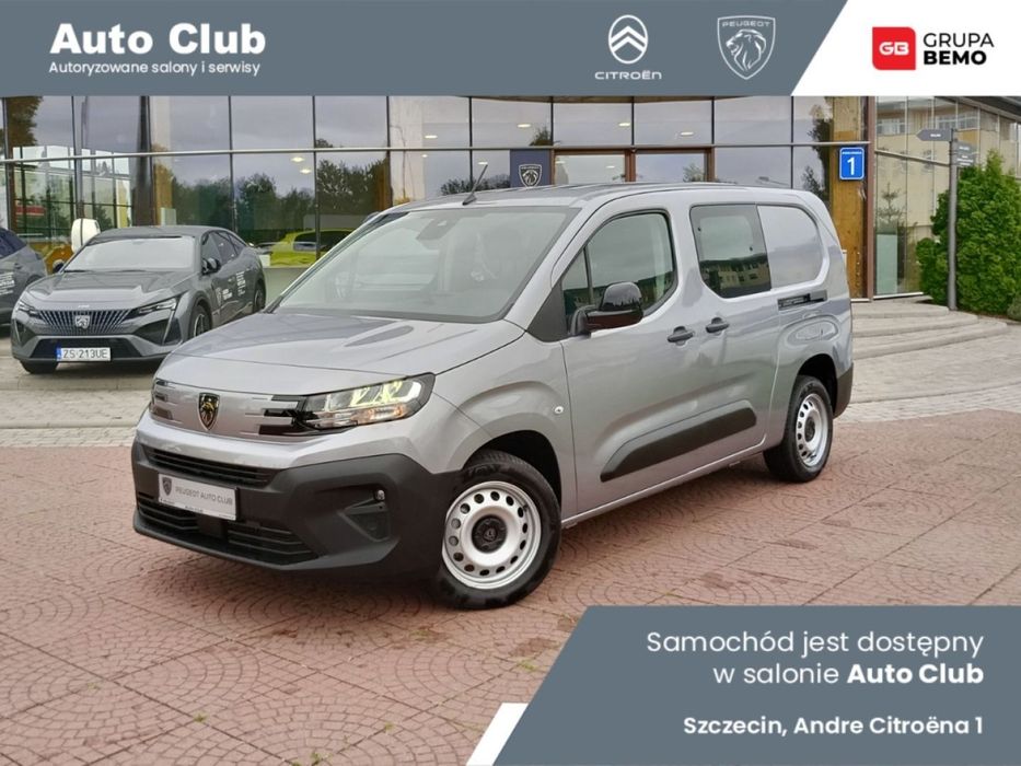 Peugeot partner  van 5 osobowy long, automat 8 biegów