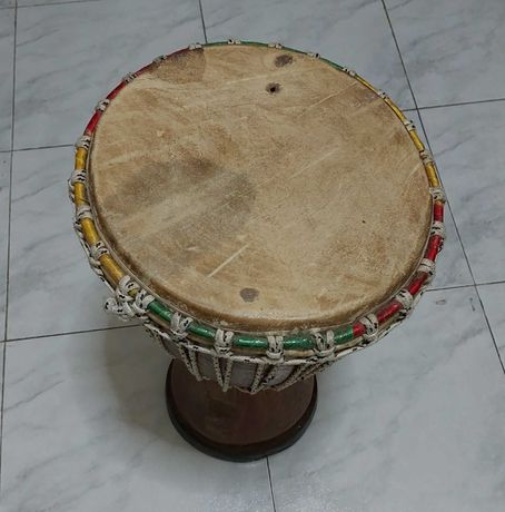 Djambé tradicional / Batuque / Jambé em Pele