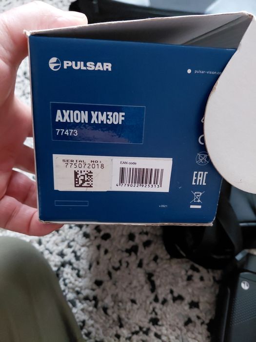 Pulsar Axion XM 30f na gwarancji