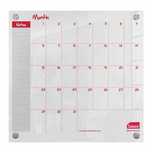 Planner Miesięczny akrylowy suchościeralny 450x450mm