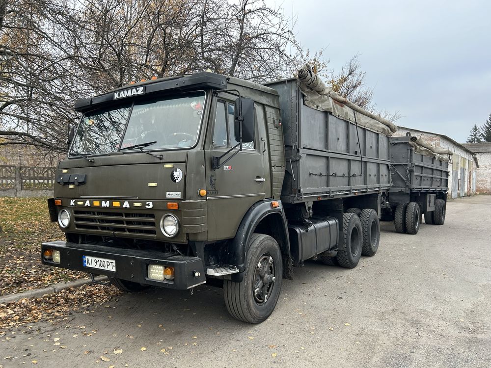 Камаз 55102 з причепом
