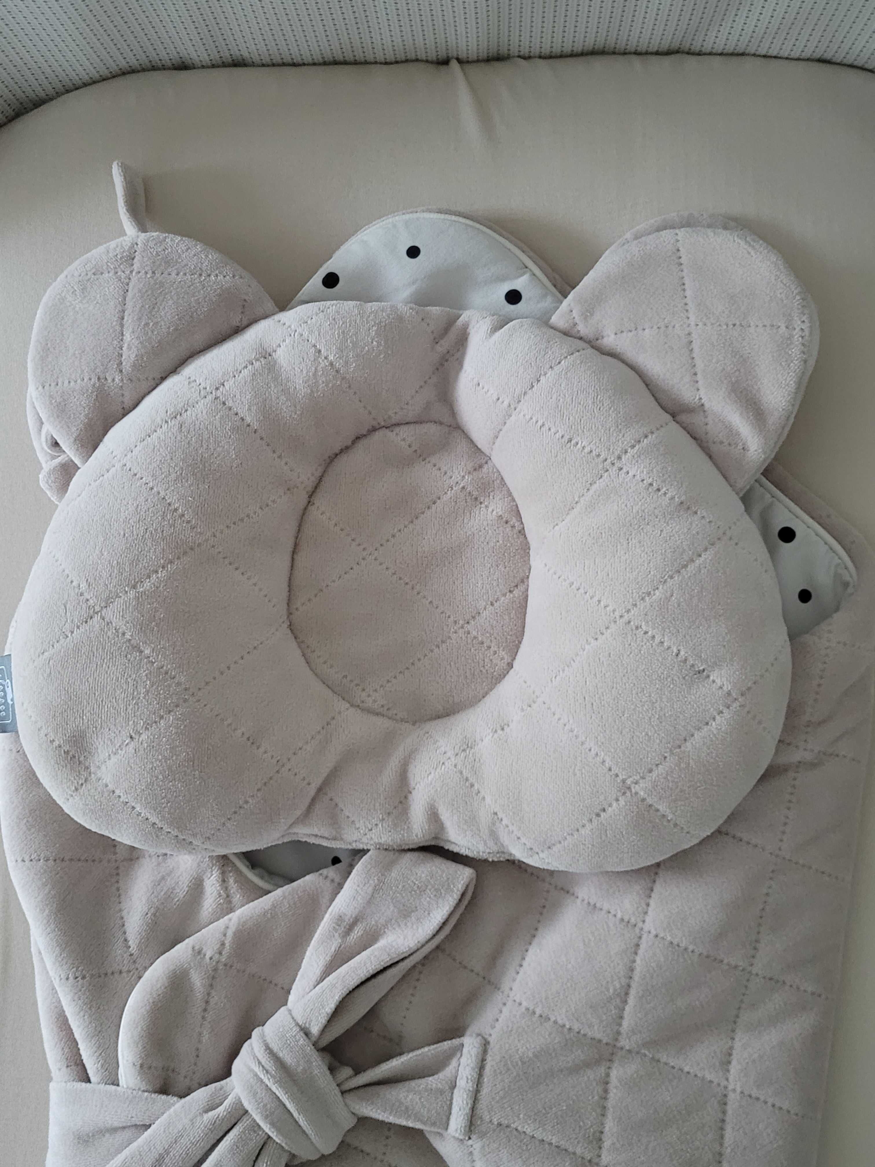 Rożek niemowlęcy Sleepee + poduszka