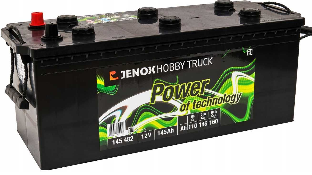Akumulator Jenox HOBBY 12V 145ah P+ DOWÓZ -KRAJ