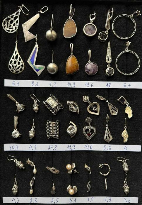 кульчики сережки-срібло (1)