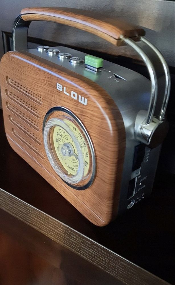 radio przenośne retro bluetooth