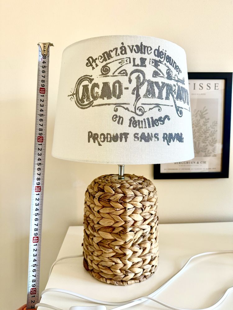 Lampy boho/Prowansja 47 cm