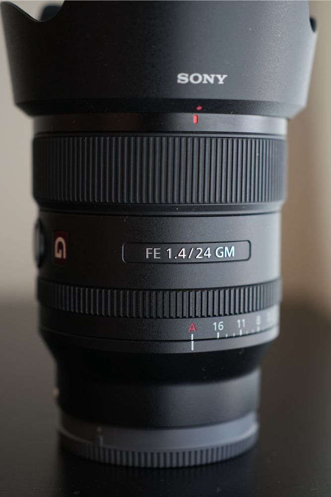 Sony 24mm 1.4 G master como nova