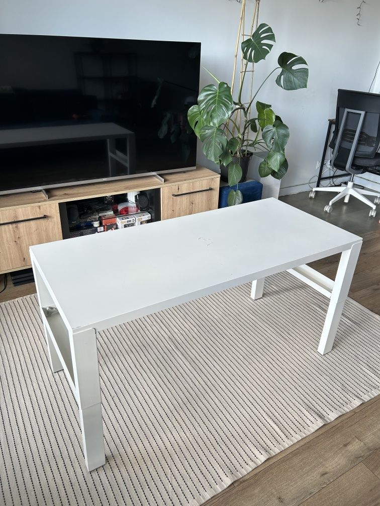 Biurko białe IKEA PAHL 58×128cm