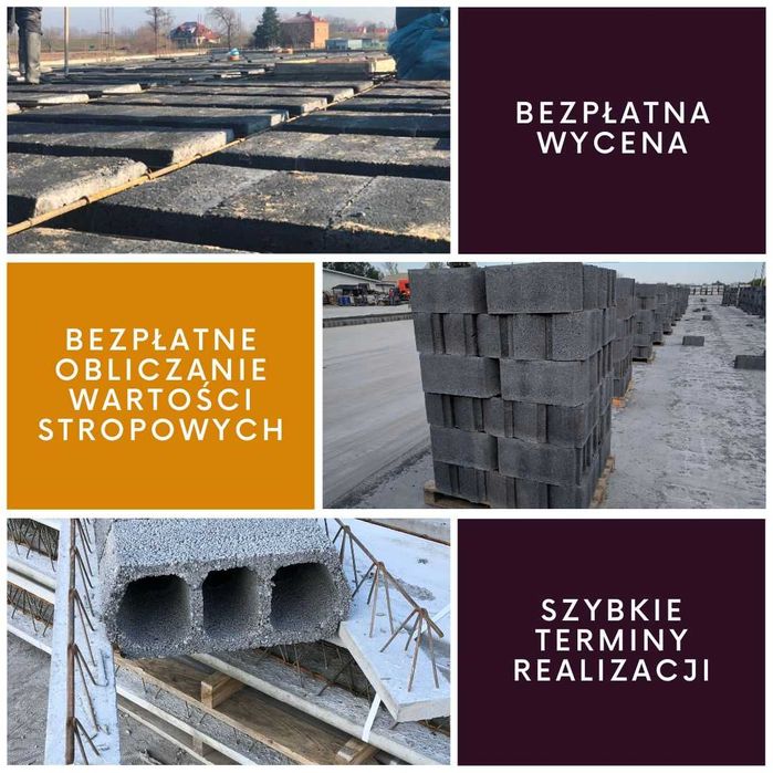 TERIVA-strop gęsto-żebrowy PRODUCENT!!Cena Hurtowa!