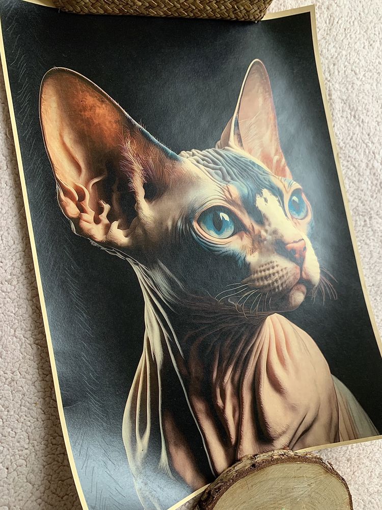 Plakat Cat Sphynx