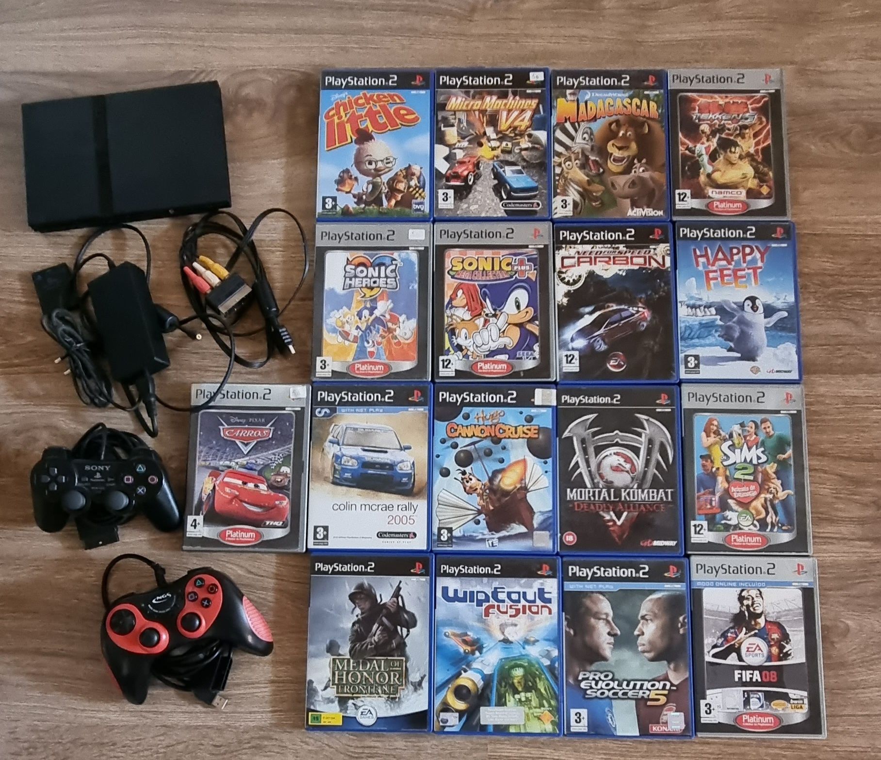 Playstation PS2 slim com jogos e extras