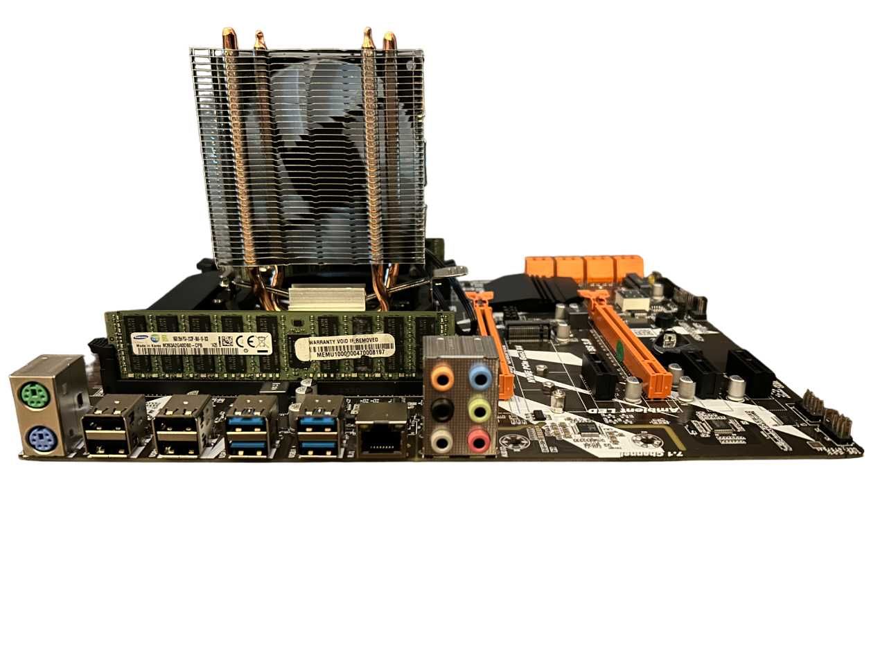Комплект ATX x99 +   E5  2667 V4  + 16 DDR4 2011v3