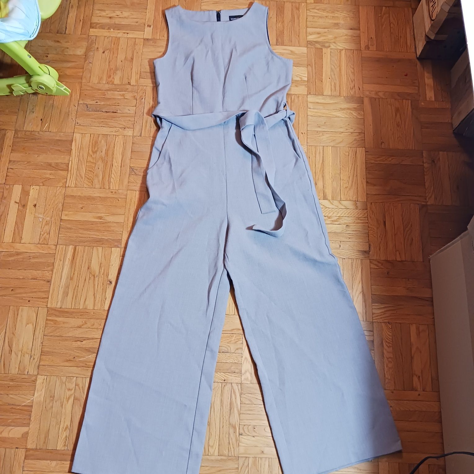 Kombinezon szary elegancki S/M