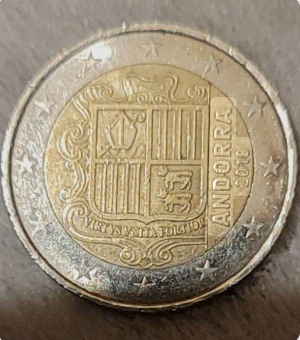 Moeda 2€ Andorra, 2018